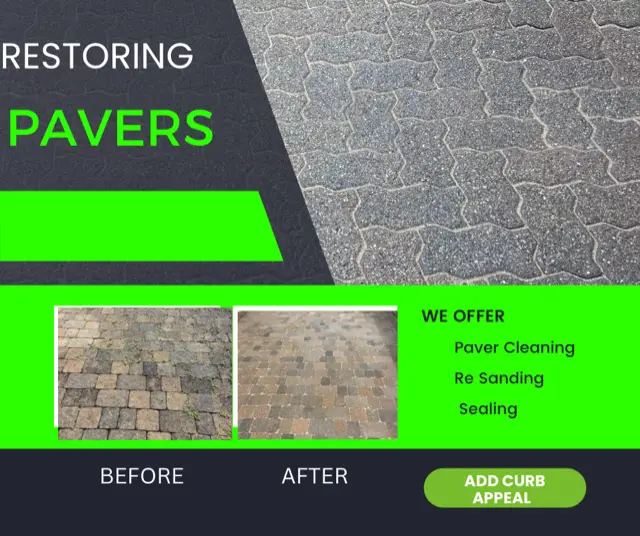 Paver Cleaning Near Pittsburgh PA