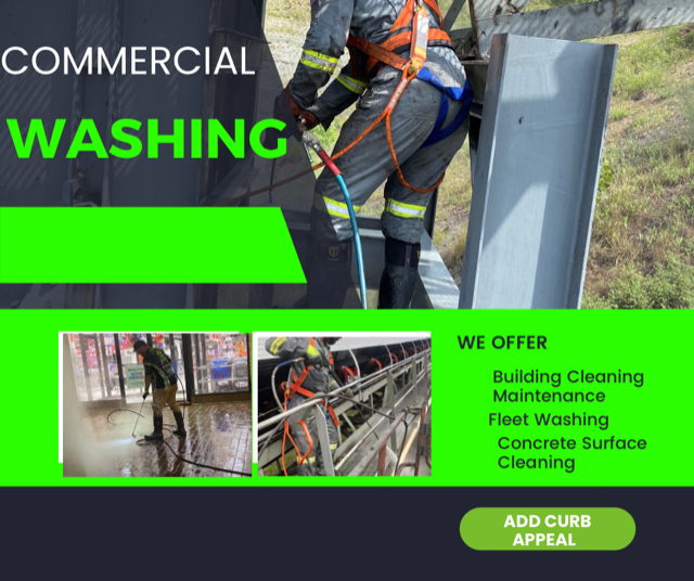 Commercial Pressure Washing